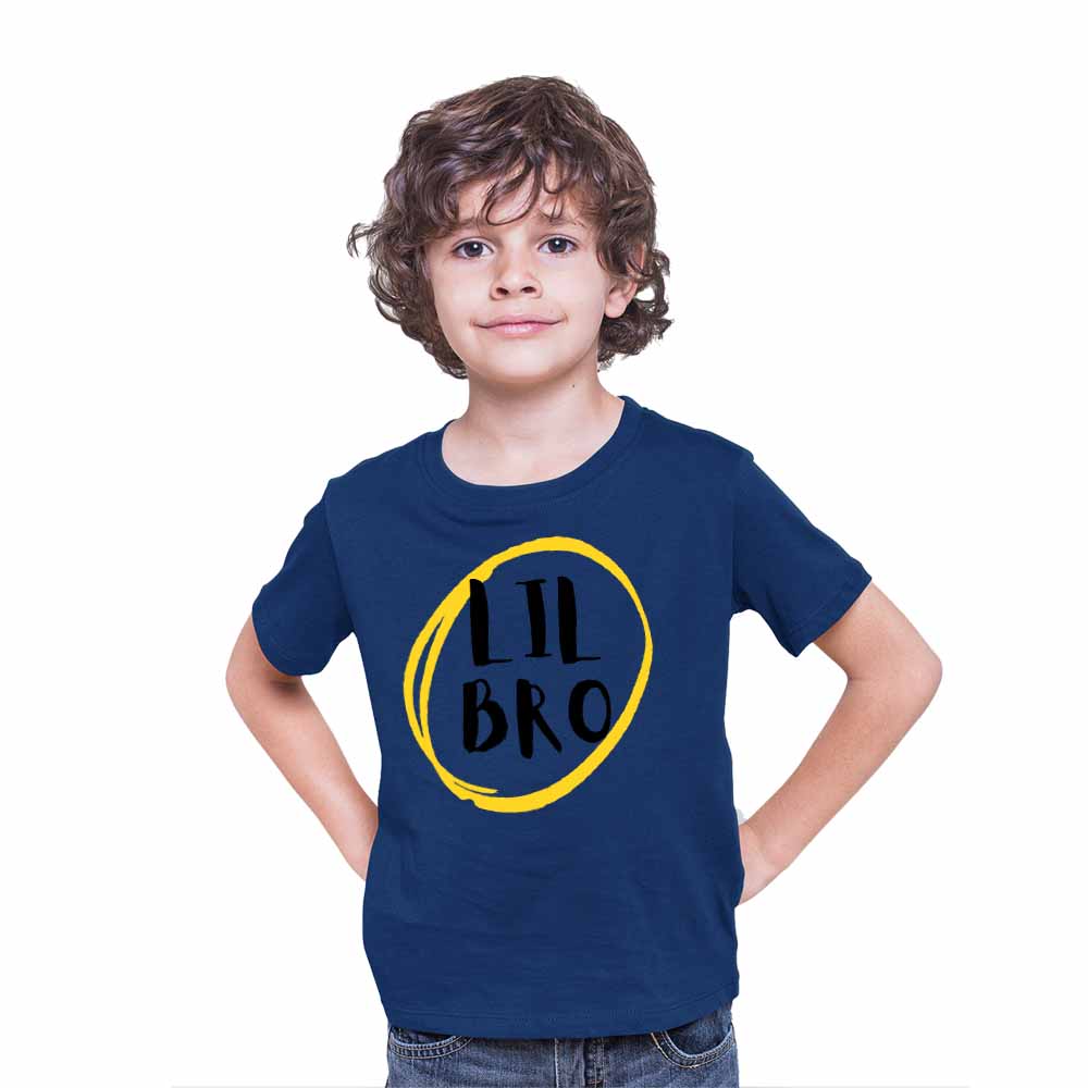 Lil Brother Design Multicolor T-shirt/Romper