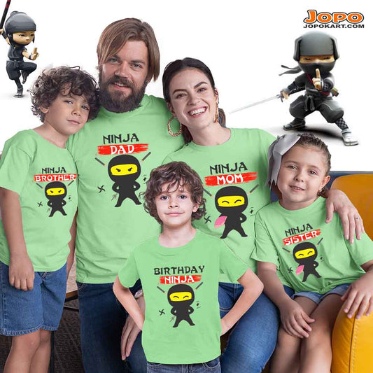 ninja family mint green