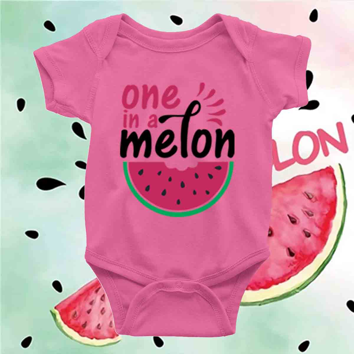 one in a melon pink