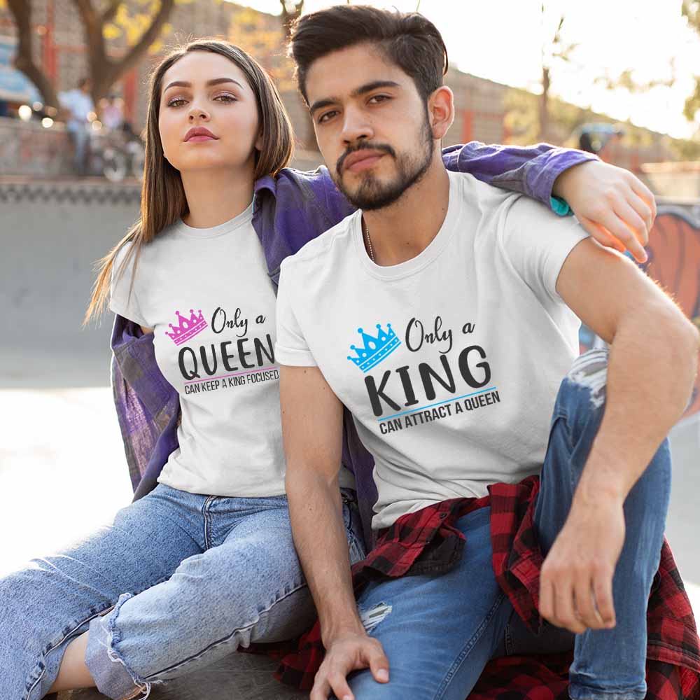 only king queen attracted couple white