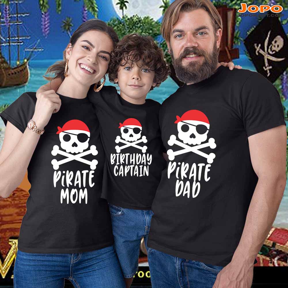 pirate theme family black