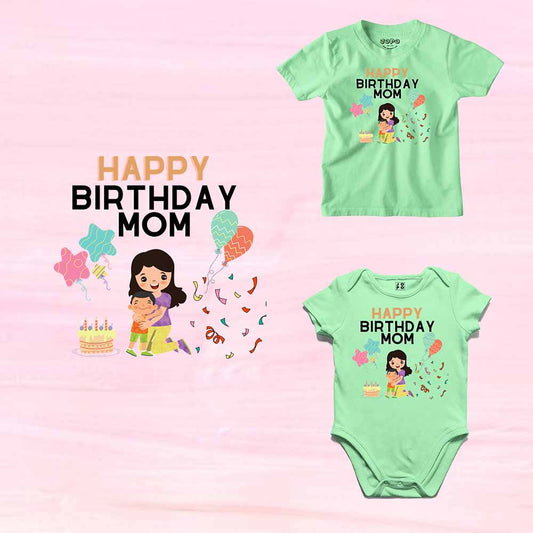 Happy Birthday mom T-shirt/Romper