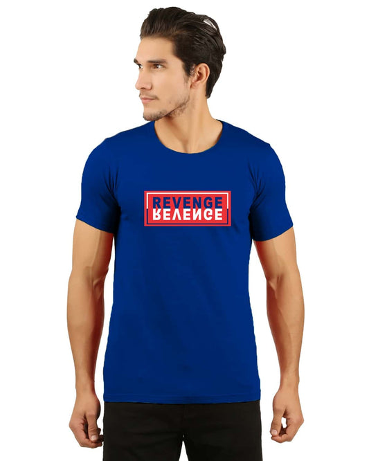 revenge-royal-blue-round-neck-t-shirt
