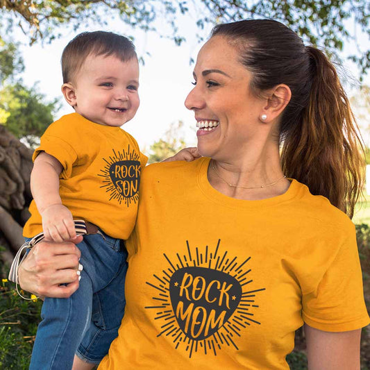 rock mom son mustard