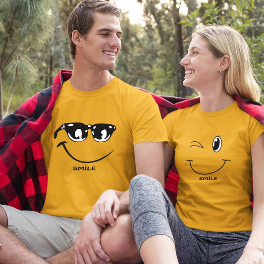cotton love couple t shirt couples in one t shirt couple in one t shirt mustard