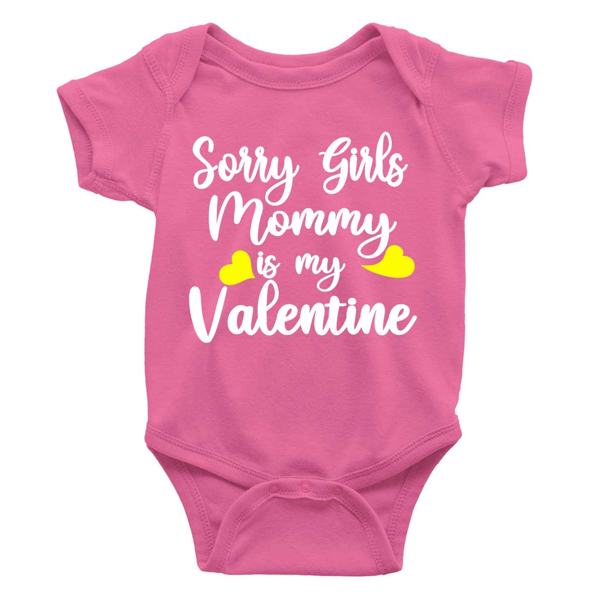 jopo sorry girls mommy is my valentine Pink