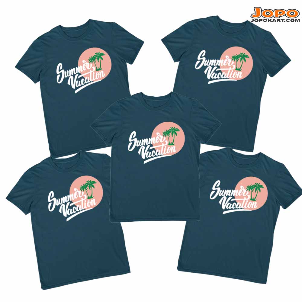 cotton friends printed t shirts group day t shirt ideas group shirt design family  navy              navy