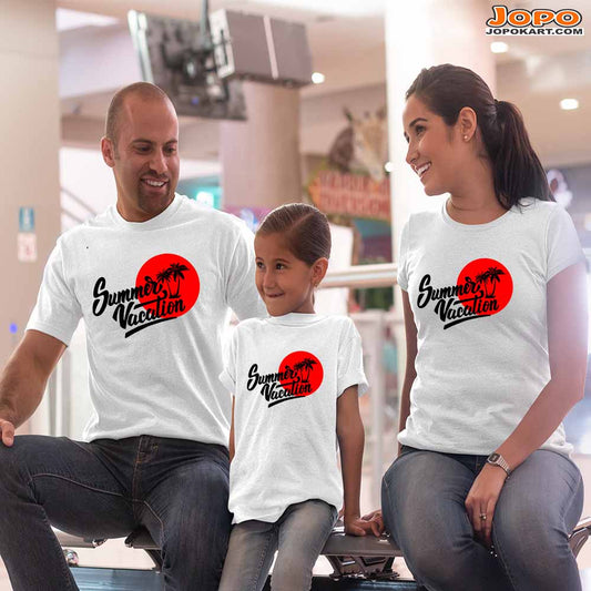 summer vacation white