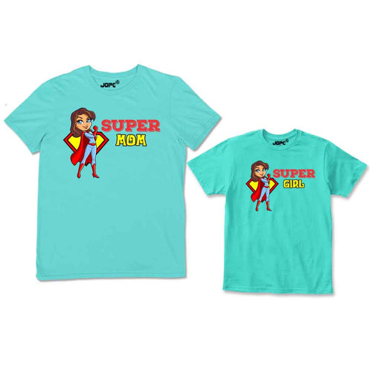 super mom girl aqu blue