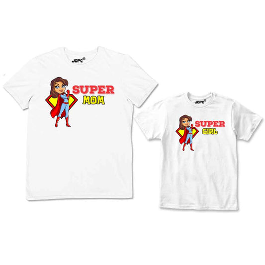 super mom girl white