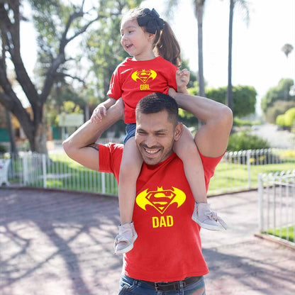 cotton shirts for father father and daughters father daughter dresses red