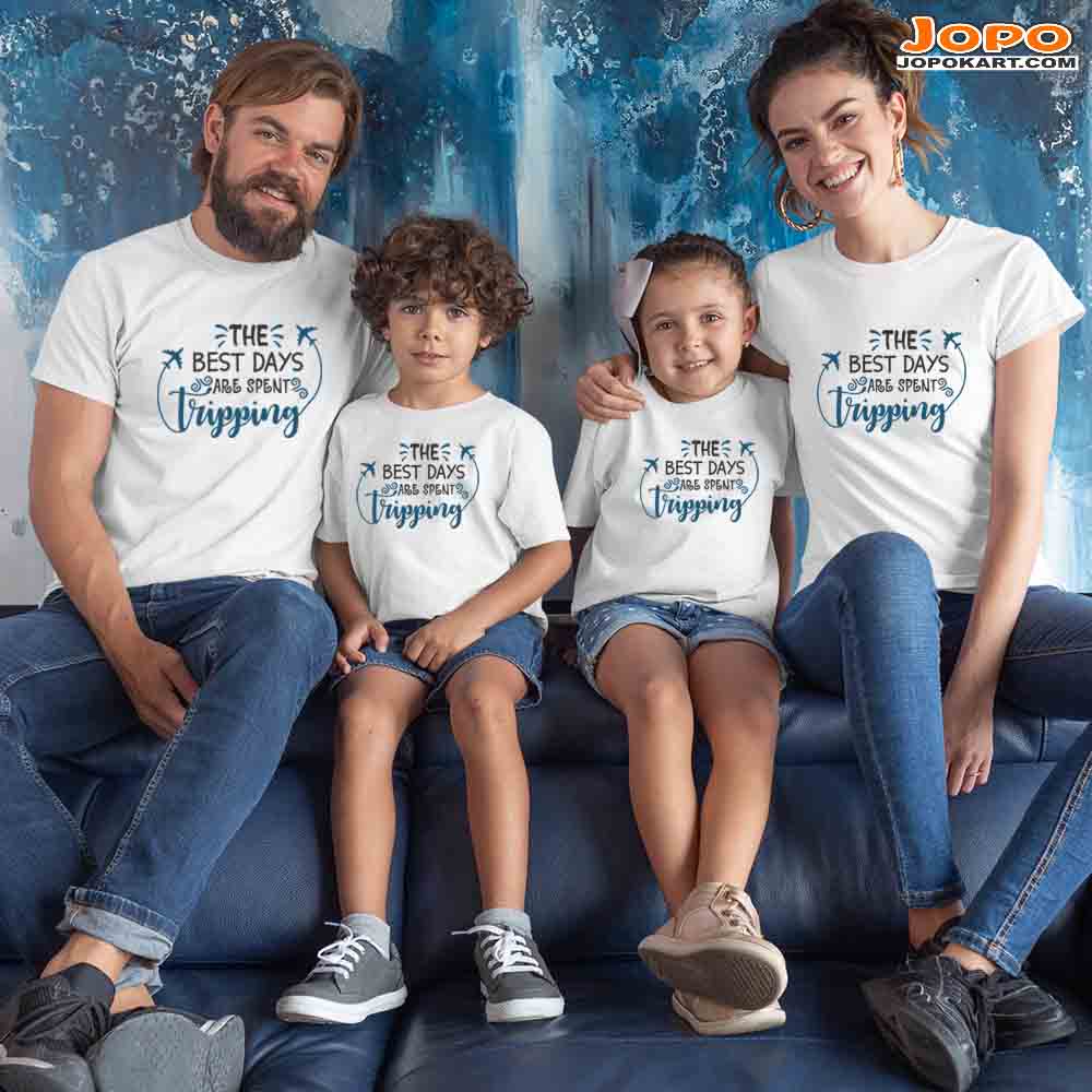 the best days are family white