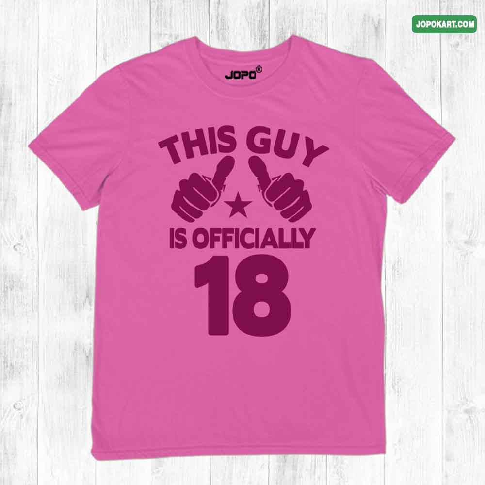 this guy 18 official pink