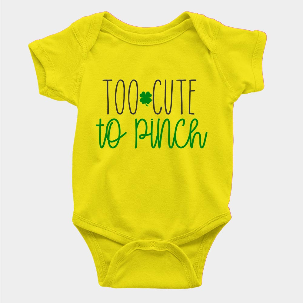 too cute to pinch yellow