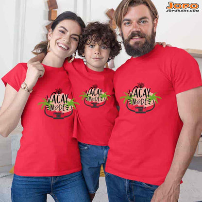 cotton team t shirts design travel tshirt group day tshirt family red