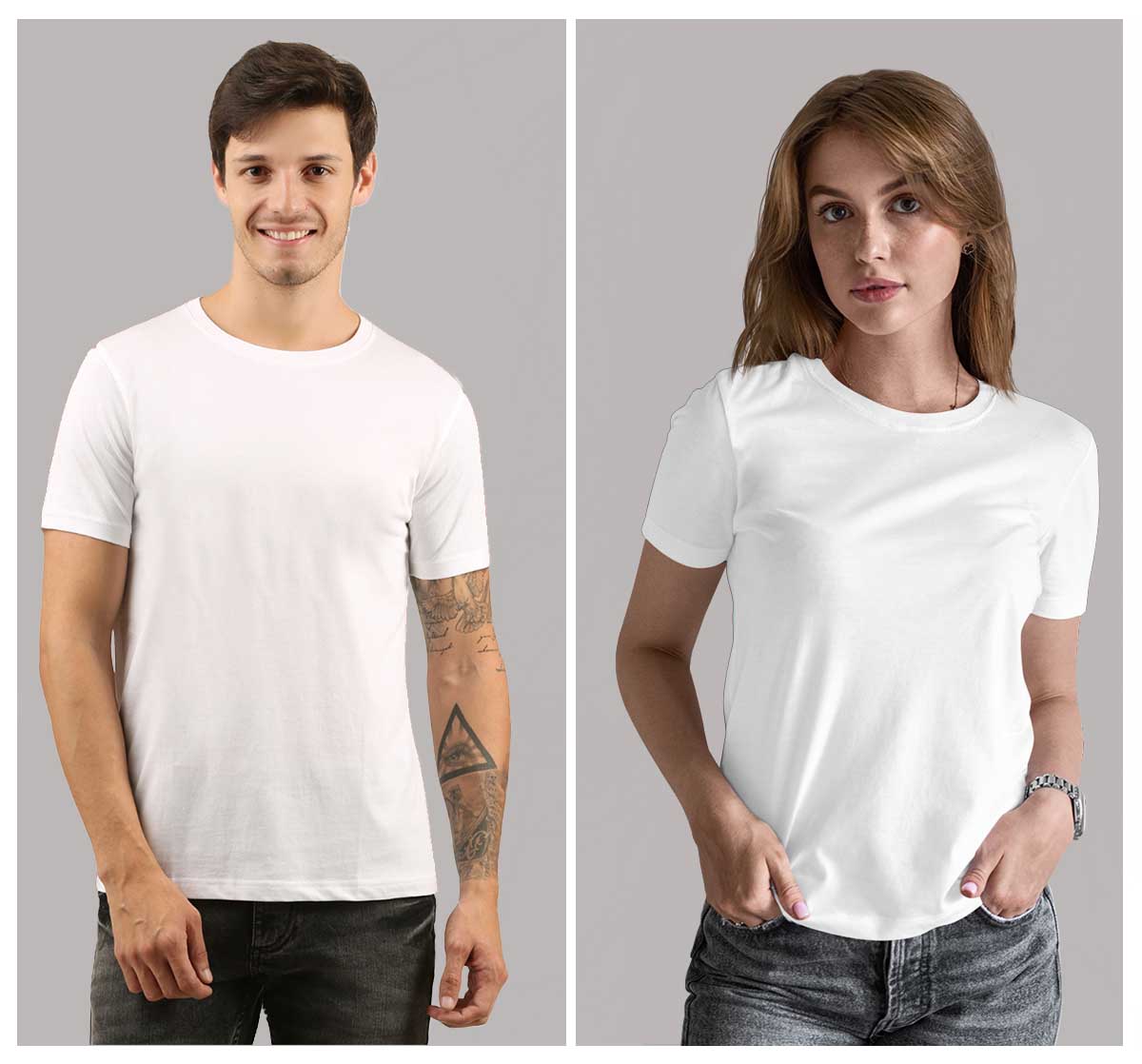 colored t shirt plain t shirts for men and women 180GSM Bio-washed Tshirts Sustainable Colors