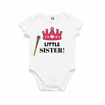 prince little sister Design Multicolor T-shirt/Romper