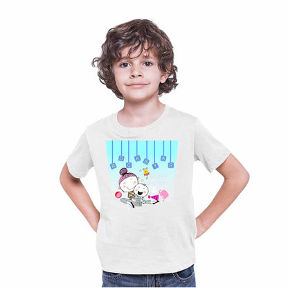 Rock Star designed 4rd Birthday Theme Kids T-shirt