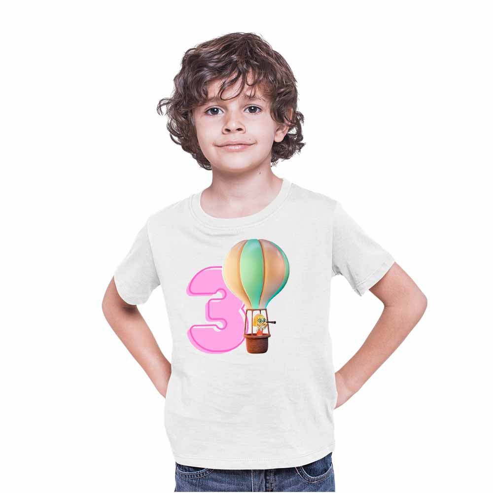 3rd Age Birthday Theme Kids T-shirt