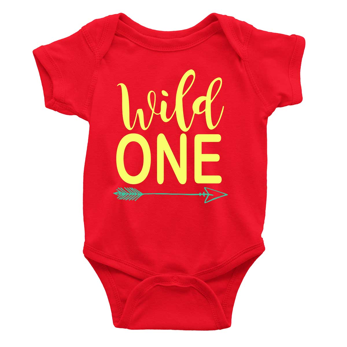 wild one rompers red