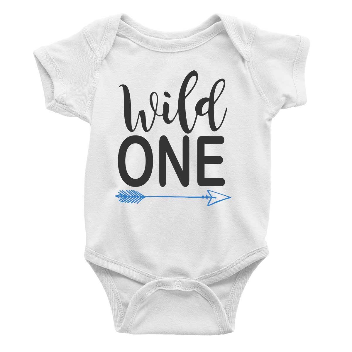 wild one rompers white