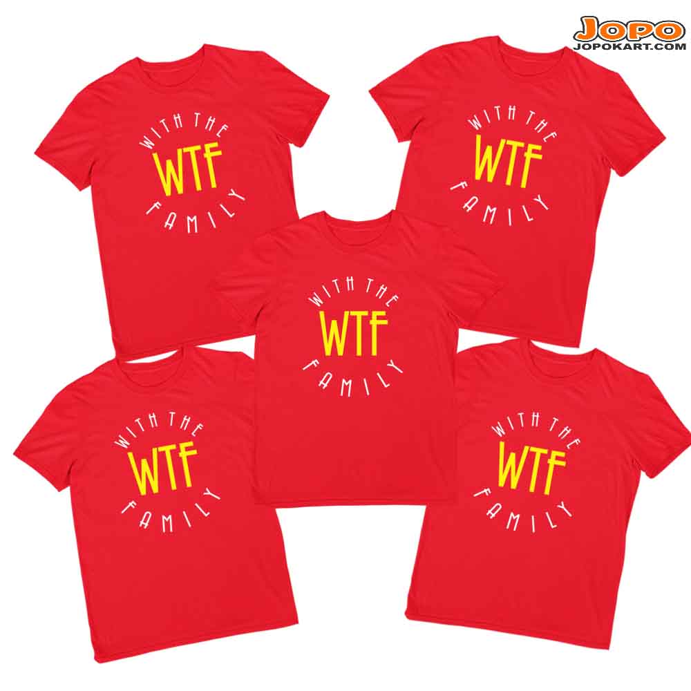 cotton t shirt for group of friends group t shirts idea friends printed t shirts red