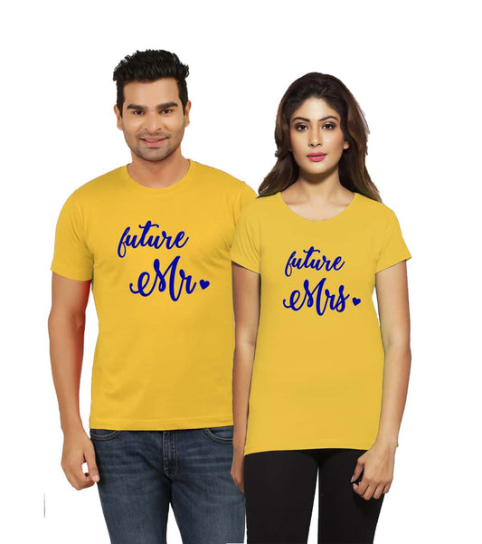 Future Mr and Mrs Pre wedding Couple T-Shirts